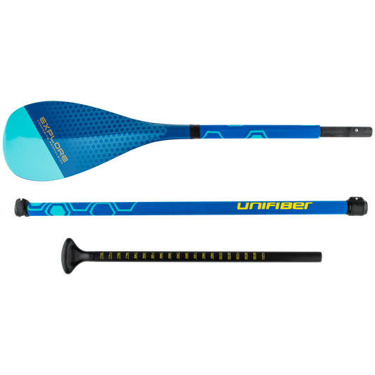 Unifiber Explore Glass SUP-Paddel dreiteilig