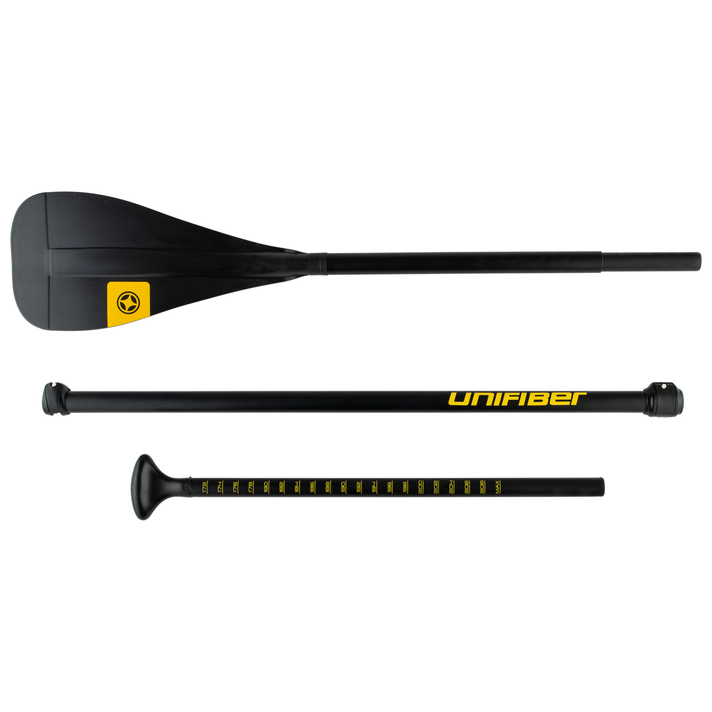 Unifiber Core Aluminium SUP-Paddel dreiteilig
