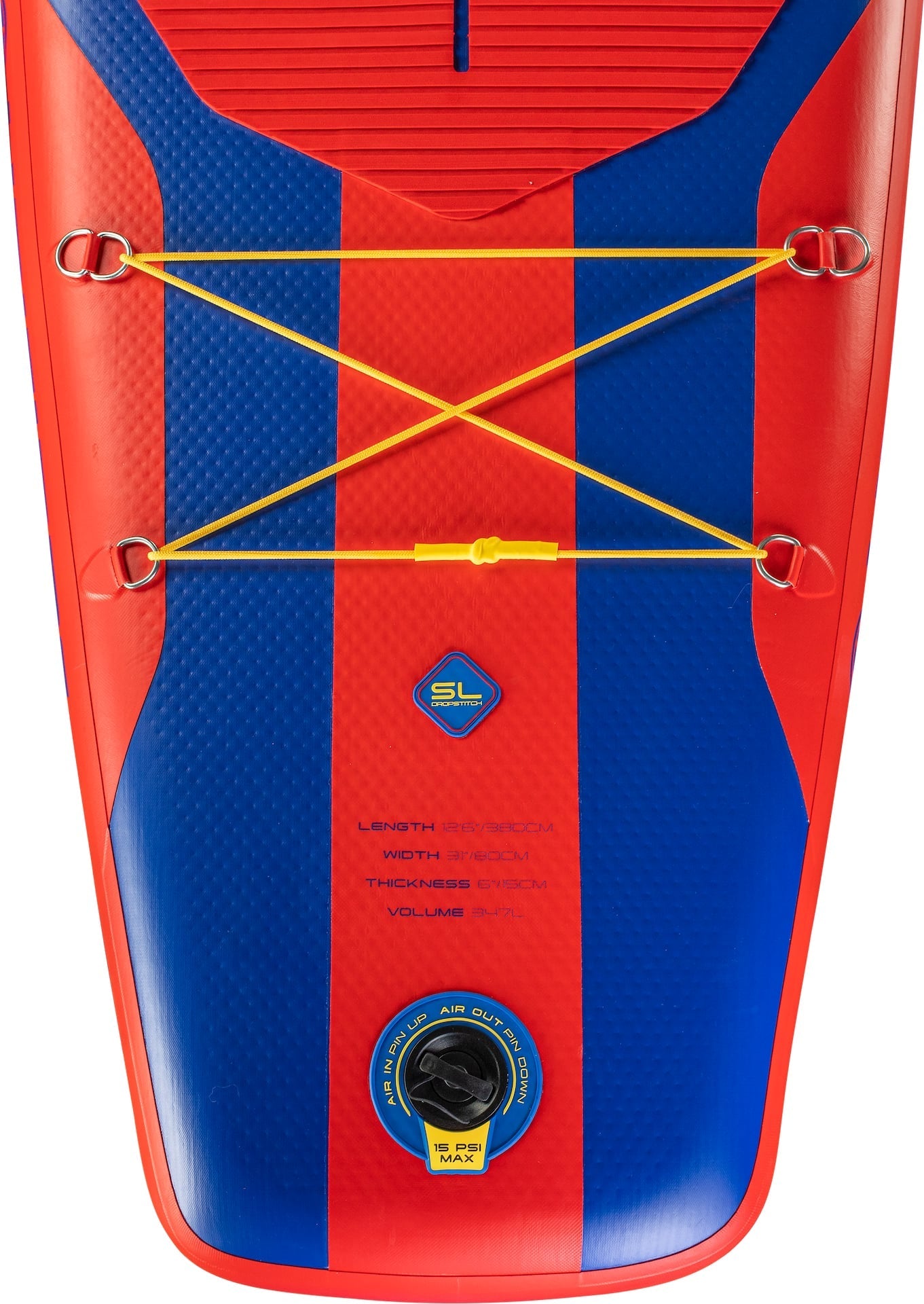 Sonic Touring iSUP Tail mit scharfer PVC-Kante