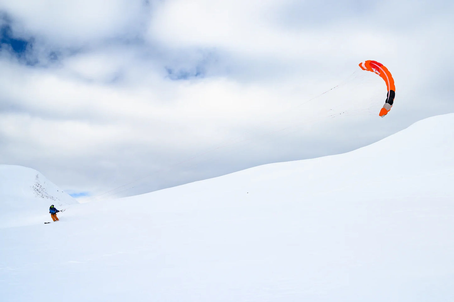 PLKB Lynx V5 Snowkite Session