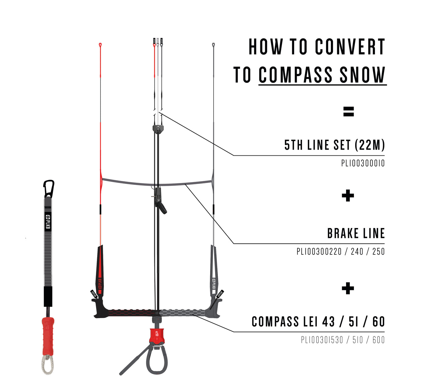 PLKB Compass - SNOW - Complete